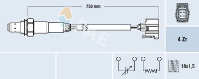 Lambda Sensor FAE 77339