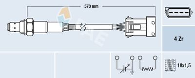 Lambda Sensor FAE 77340