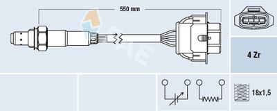 Lambda Sensor FAE 77342