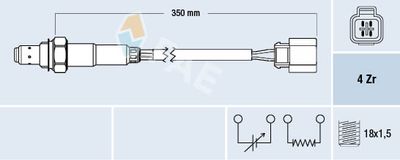 Lambda Sensor FAE 77349