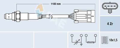 Lambda Sensor FAE 77361