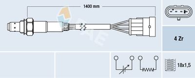 Lambda Sensor FAE 77364