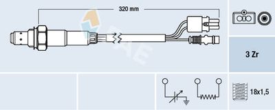 Lambda Sensor FAE 77378