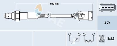 Lambda Sensor FAE 77382