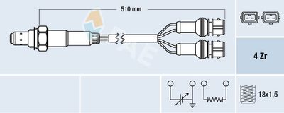 Lambda Sensor FAE 77387