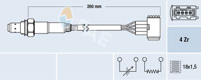 Lambda Sensor FAE 77389