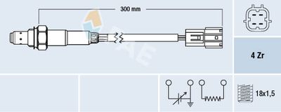 Lambda Sensor FAE 77395