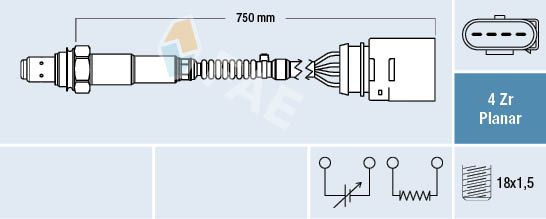 FAE 77405 Lambda Sensor