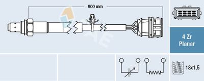 Lambda Sensor FAE 77415