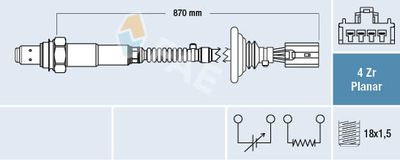 Lambda Sensor FAE 77416