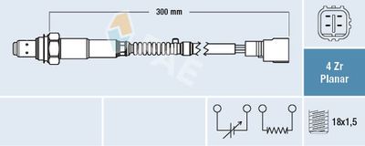 Lambda Sensor FAE 77424