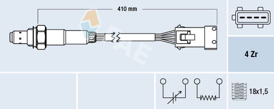 FAE 77432 Lambda Sensor