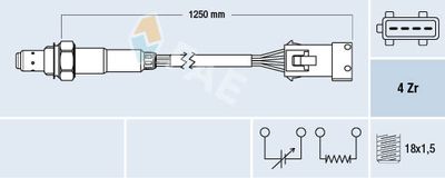 Lambda Sensor FAE 77434