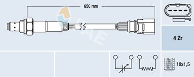 Lambda Sensor FAE 77440