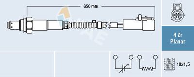 Lambda Sensor FAE 77446