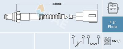 Lambda Sensor FAE 77454