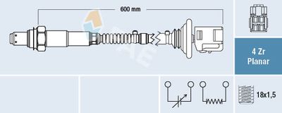 Lambda Sensor FAE 77456