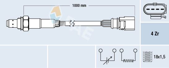 FAE 77459 Lambda Sensor