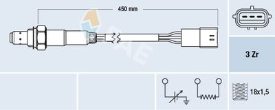 Lambda Sensor FAE 77466