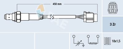 Lambda Sensor FAE 77478