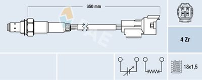 Lambda Sensor FAE 77480