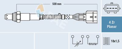 Lambda Sensor FAE 77492