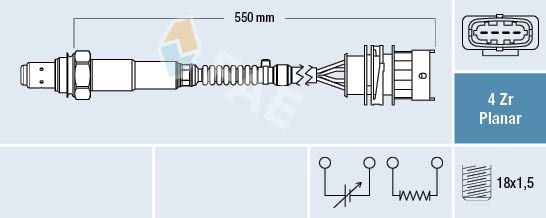 FAE 77526 Lambda Sensor