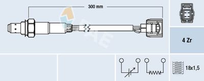 Lambda Sensor FAE 77585