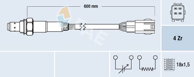 Lambda Sensor FAE 77588