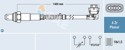 Lambda Sensor FAE 77607