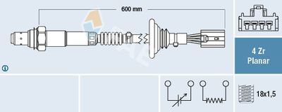 Lambda Sensor FAE 77611