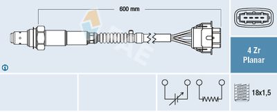 Lambda Sensor FAE 77613