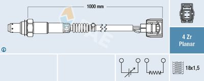 Lambda Sensor FAE 77620