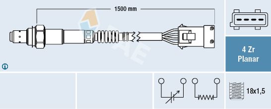 FAE 77622 Lambda Sensor