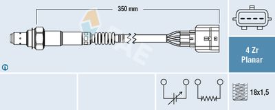 Lambda Sensor FAE 77625