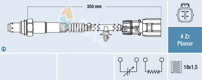 Lambda Sensor FAE 77635