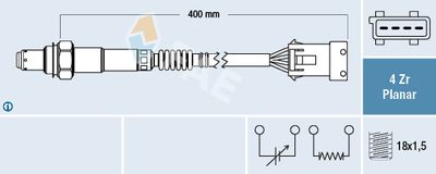 Lambda Sensor FAE 77640