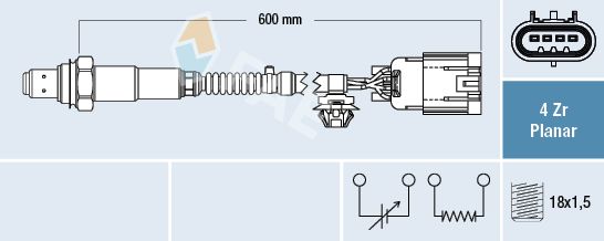 FAE 77656 Lambda Sensor