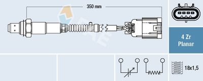 Lambda Sensor FAE 77667