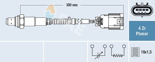 FAE 77669 Lambda Sensor