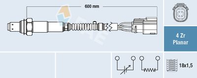 Lambda Sensor FAE 77673