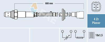 Lambda Sensor FAE 77709