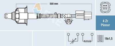 Lambda Sensor FAE 77712