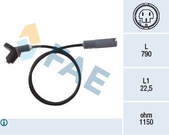 FAE 78017 Sensor, wheel speed