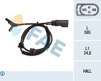 FAE 78152 Sensor, wheel speed