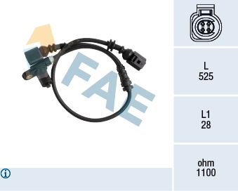 FAE 78176 Sensor, wheel speed