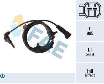 Sensor, wheel speed FAE 78262