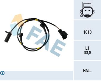 FAE 78270 Sensor, wheel speed