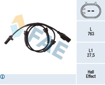 FAE 78299 Sensor, wheel speed