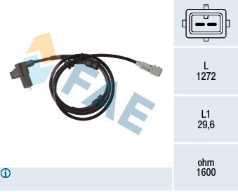 Sensor, wheel speed FAE 78375